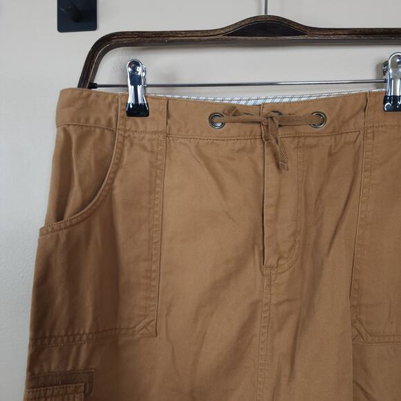 Carhartt Mini Cargo Skirt in Tan Size 12 - Picture 2 of 8